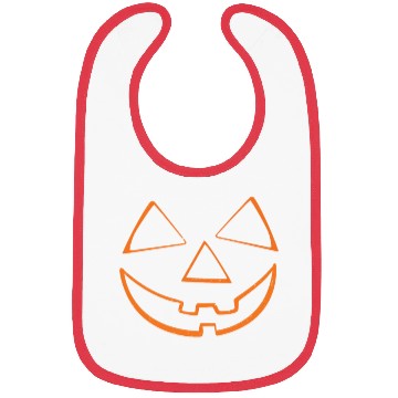 Discover Pumpkin Head Face Lazy Halloween Pumpkin Bibs