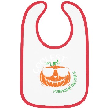 Discover Kids Coolest Pumpkin Cool Lazy Creepy Halloween Bibs