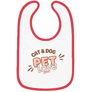Discover love pets Bibs