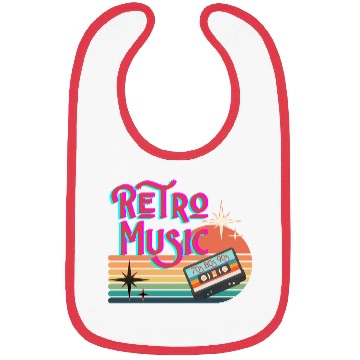 Discover Retro music 70s 80s 90s Bibs