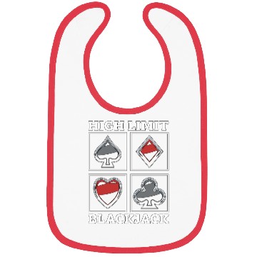 Discover Classic Blackjack High Limit Blackjack Card Game Bibs