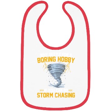 Discover Storm Chaser gift idea | Tornado Meteorologists Bibs