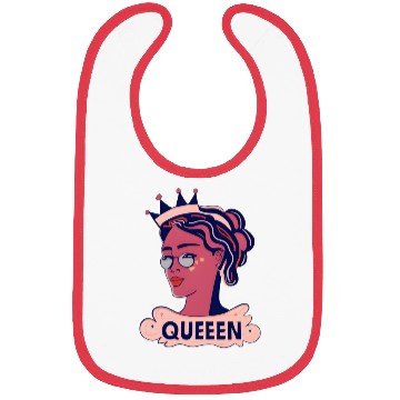 Discover Royal Elegance | Queen Inspired Design Bibs