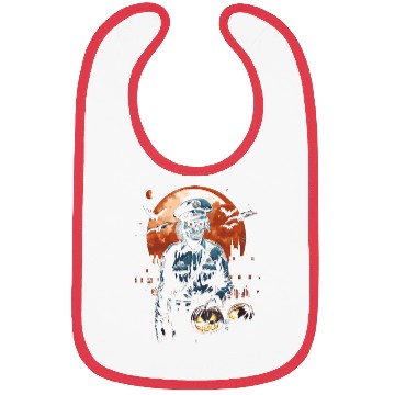 Discover Creepy Zombie Cop Undead Police Halloween Officer Bibs