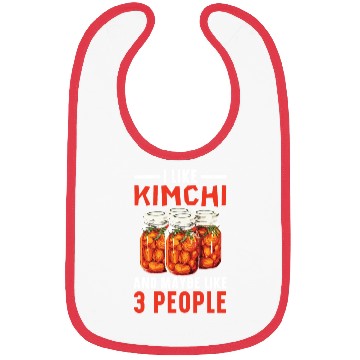 Discover Kimchi Lover Korean Cuisine Spicy Food South Korea Bibs
