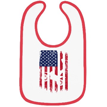 Discover Supercross Freestyle Motocross American Flag Bibs