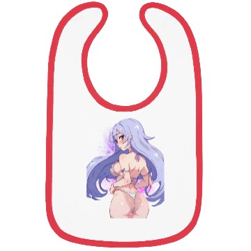 Discover Waifu Material Embracing Anime, Manga Bibs