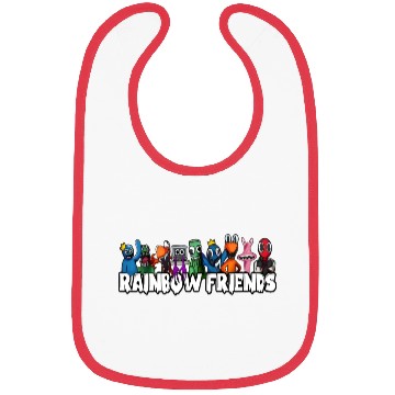 Discover Rainbow Friends Bibs