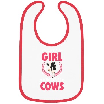 Discover Cow Girl Cattle Cows Breeder Bibs