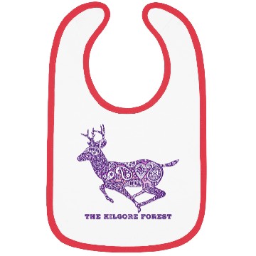 Discover Deer - Violet Bibs