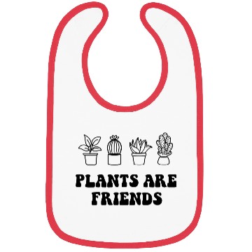 Discover Plants Are Friends Bibs