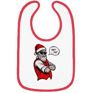 Discover Naughty Santa Hey Ho Christmas Xmas Holiday Bibs
