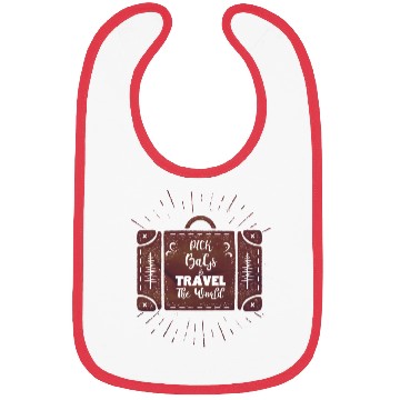 Discover Pick Bags Travel The World Bibs