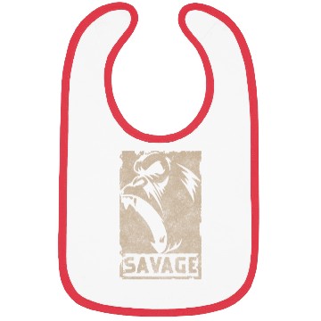Discover Gorilla Silverback Primate Bibs