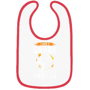 Discover Strength Jungle Ape Bibs