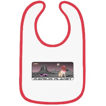 Discover Raygun Planet Chihuahua Bibs