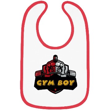 Discover Gym boy Bibs