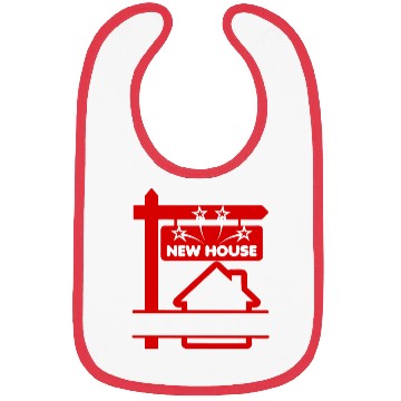 Discover Red real estate agent new house Bibs