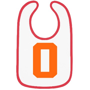 Discover Number 0 Sports Orange Bibs