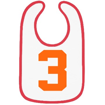 Discover Number 3 Sports Orange Bibs