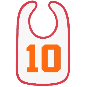 Discover Number 10 Sports Orange Bibs