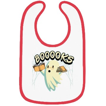Discover Ghost With Books Booooks Bibs