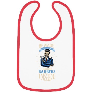 Discover Horror Barber Spooky Hairdresser Hairstylist Hair Bibs
