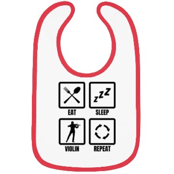 Discover Violin Player Routine Bibs