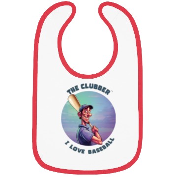 Discover The Clubber, With His Baseball Bat Bibs