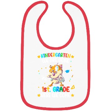 Discover Kids Kindergarten We Are Done 1st Grade Bibs
