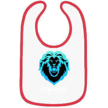 Discover lion black Bibs