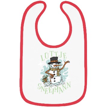 Discover Happy snowman christmas Bibs