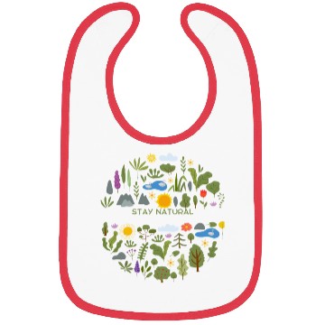 Discover Stay natural Bibs