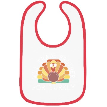 Discover Happy Thanksgiving Holiday Dinner Turkey Blessed Bibs