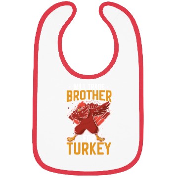 Discover Happy Thanksgiving Holiday Dinner Turkey Blessed Bibs