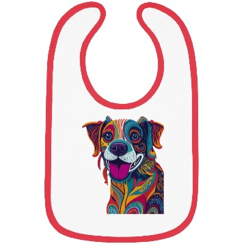 Discover Abstract Dog Bibs