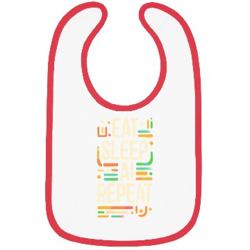 Discover Eat Sleep AI Repeat Bibs
