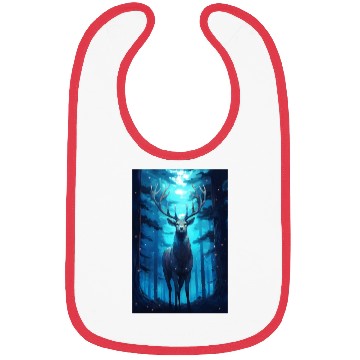 Discover Deer In The Forest Mysterious Bibs