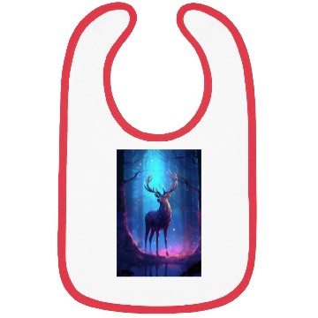 Discover Deer In The Forest Mysterious Bibs