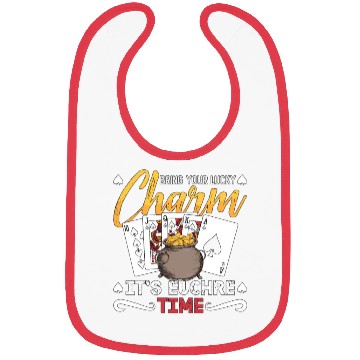 Discover Euchre Bring Your Lucky Charm It's Board Game Bibs