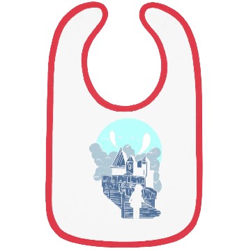 Discover Horror House Halloween Fan Gift Bibs