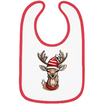 Discover Reindeer cute Reindeer Christmas Reindeer Bibs