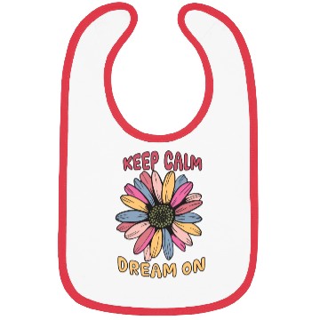 Discover Keep calm dream on Bibs