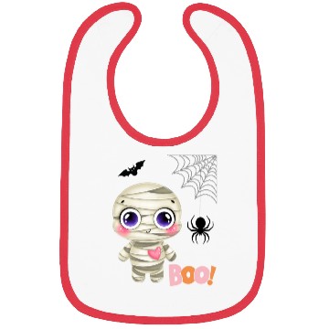 Discover Halloween Baby Mummy Bibs