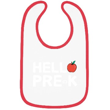 Discover Hello Pre K Back To School Bibs