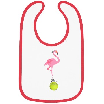 Discover Tennis Flamingo Bibs