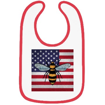 Discover Beekeeper Beekeeping Us Flag Bibs