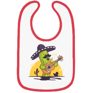 Discover Mexican Mariachi Cactus Bibs