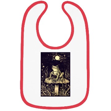 Discover Starry night frog Bibs