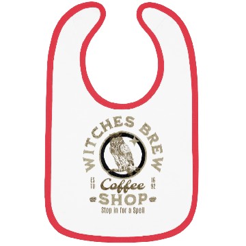 Discover Witches Brew Coffee Shop Bibs